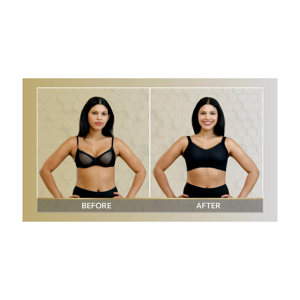 MisSlim Bra - Wireless Comfort Bra (Back-Smoothing Fit)