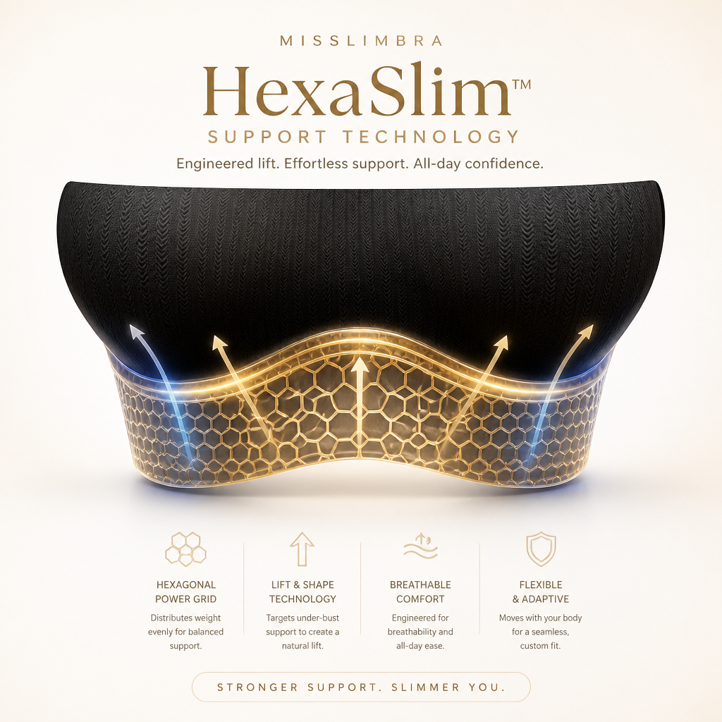 MisSlim Bra - Wireless Comfort Bra (Back-Smoothing Fit)